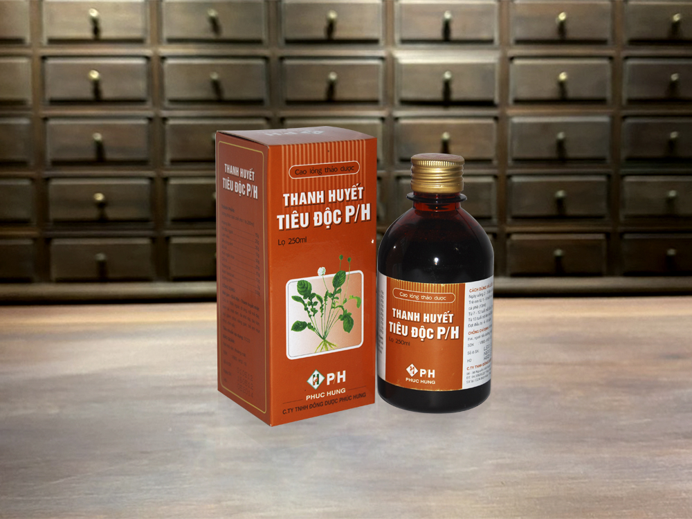 Thuốc Thanh huyết tiêu độc P/H (Cao lỏng)